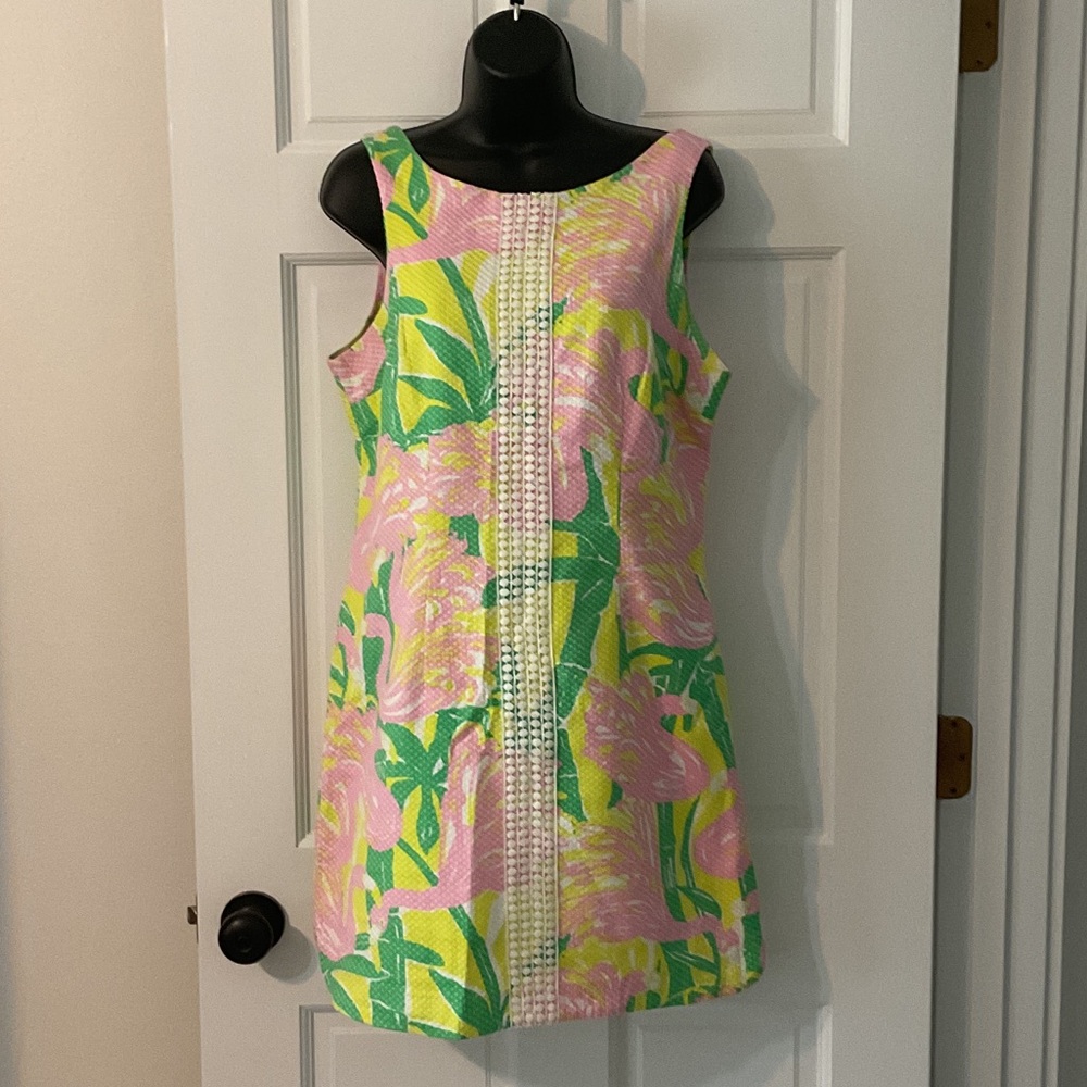 Lilly Pulitzer for Target Pink and Green Casual Dress